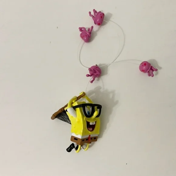 2006 Heirloom Carlton Spongebob Squarepants Jellyfish Christmas Ornament - Picture 3 of 12